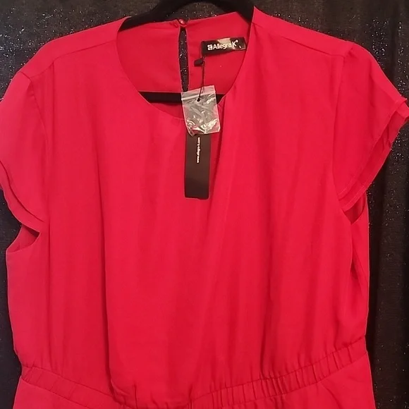 Elegant Red Dress - Picture 2 of 7